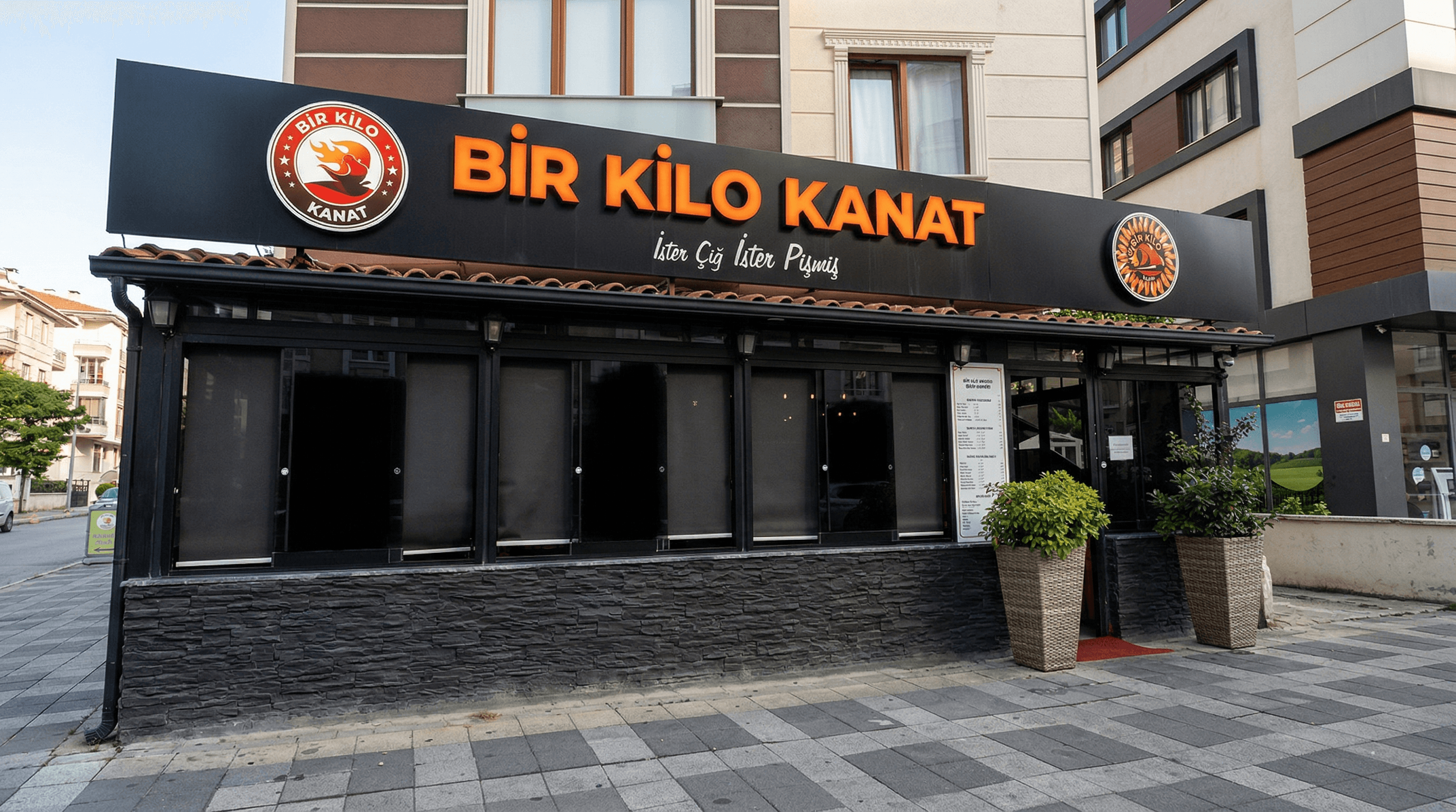 Bir Kilo Kanat Nefis Izgara